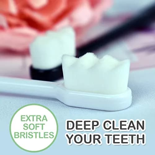 EasyHonor Extra Soft Toothbrush 6 Pack | 20000 Micro Bristles for Sensitive Gums thumbnail 4