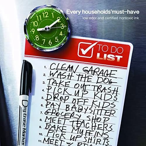 Volcanics Black Dry Erase Markers, Fine Tip, Low Odor, 125 Pack | Bulk Pack Marking Pen thumbnail 6