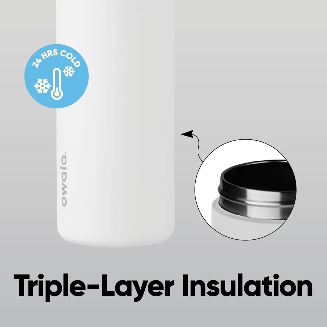 Owala FreeSip Insulated Water Bottle 32 oz (946 ml) | Locks for Travel - view 4