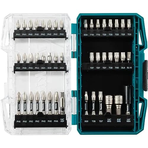 Makita Impact XPS™ 45 Pc. Impact Bit Set | Alloy Steel, Matte Nickel Finish, 1.28 lbs thumbnail 1