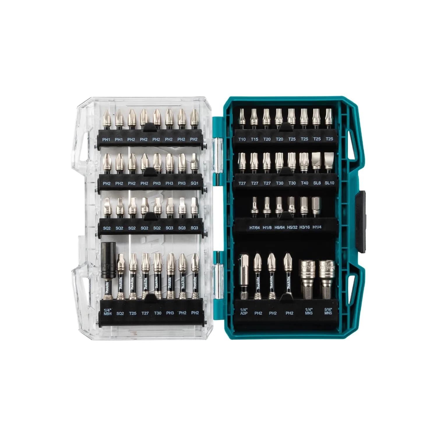 Makita Impact XPS 60 Piece Impact Bit Set with 12-Sided Collar & Torsion Zone | 0.1 kg (0.22 lb) - view 3