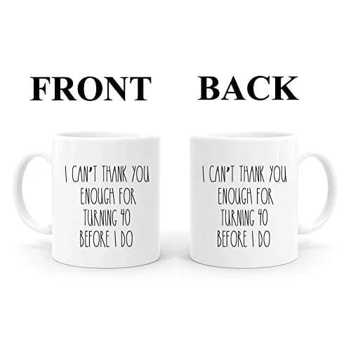 joey 11 oz Funny Mug for 40th Birthday Women | Humorous Gift for Her, Mom, Sister, Friend thumbnail 2