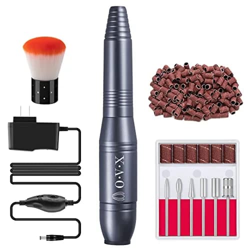 OVX Portable Nail Drill Electric Nail File 20,000 RPM | Safe, Adjustable & Low Noise for Professional & Home Use thumbnail 1