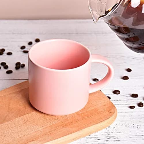 Bosmarlin Matte Ceramic Coffee Mug 385ml (13 oz) | Dishwasher & Microwave Safe thumbnail 5