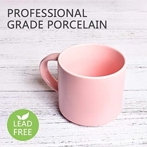 Bosmarlin Matte Ceramic Coffee Mug 385ml (13 oz) | Dishwasher & Microwave Safe thumbnail 3