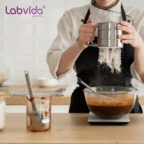 Labvida 6pcs 150ml Borosilicate Glass Beakers | ASTM E960 Compliant, Heat Resistant, Chemical Resistant, Spout & Graduation (120c) thumbnail 6