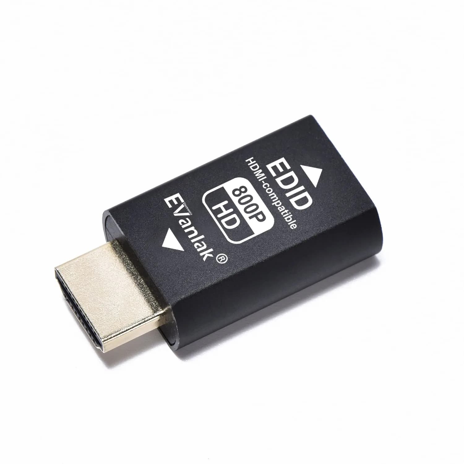 EVanlak HDMI EDID Emulator Dongle (3rd Gen Aluminum) | Passes EDID Data for Mac Thunderbolt to HDMI - main product image