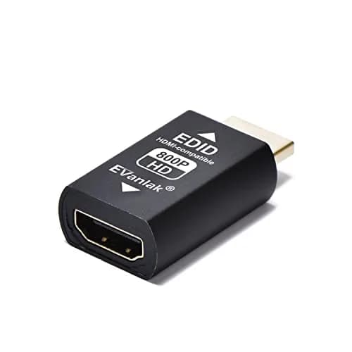 EVanlak HDMI EDID Emulator Dongle (3rd Gen Aluminum) | Passes EDID Data for Mac Thunderbolt to HDMI thumbnail 4