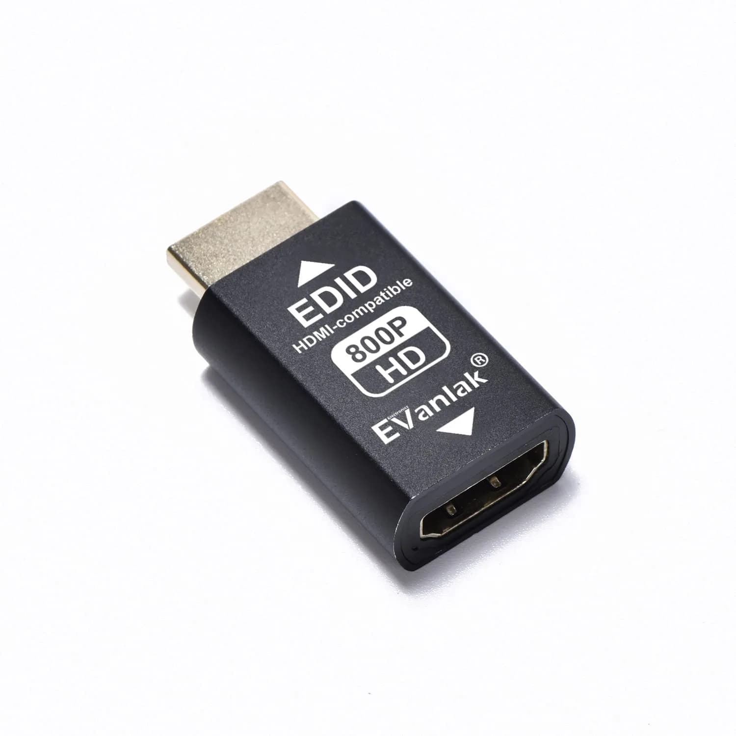 EVanlak HDMI EDID Emulator Dongle (3rd Gen Aluminum) | Passes EDID Data for Mac Thunderbolt to HDMI - view 3