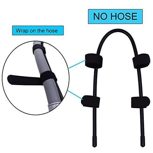 YYST Flexible Laundry Tub Washing Machine Discharge Hose Clip Hose Holder 1 | Rust-Resistant, Easy to Use, Stable Drain Hose Support thumbnail 2