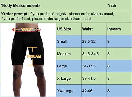 NELEUS Men's 3 Pack Athletic Compression Shorts | Quick Dry, Supportive Fit, US 2XL thumbnail 4
