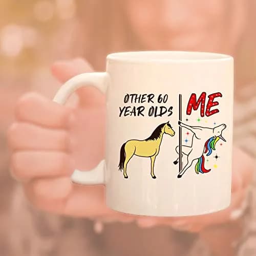 Veracco 60th Birthday Coffee Mug 325ml (11 oz) | Funny Ceramic Tea Cup for Him Her thumbnail 5