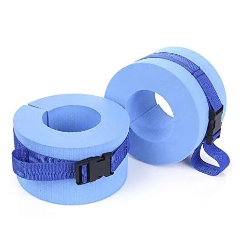 GREENWISH Foam Swimming Aquatic Cuffs Pair | Adjustable Water Aerobics Float Rings for Ankles & Arms thumbnail 3
