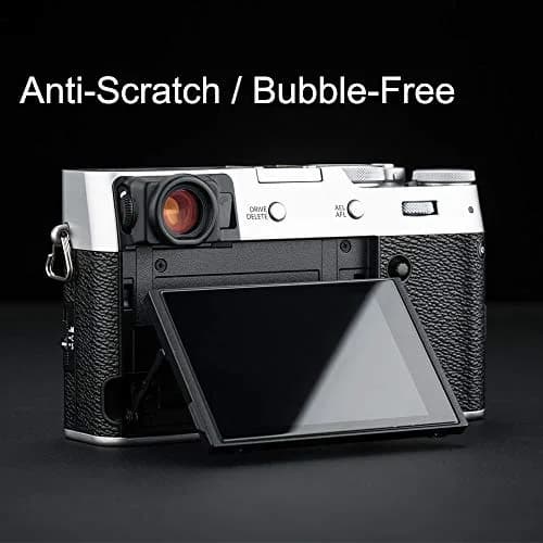 JJC Camera Screen Protector for Fujifilm X100VI X100V X-T4 X-E4 | Ultra-Thin 9H Hardness, Anti-Fingerprint, Rounded Edges thumbnail 3