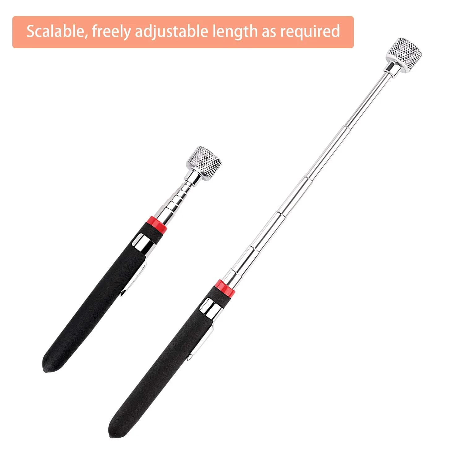 Awpeye Magnetic Pick Up Tool 4 Pack 1.5lb-15lb | Telescopic Reach for Metal Parts - view 4