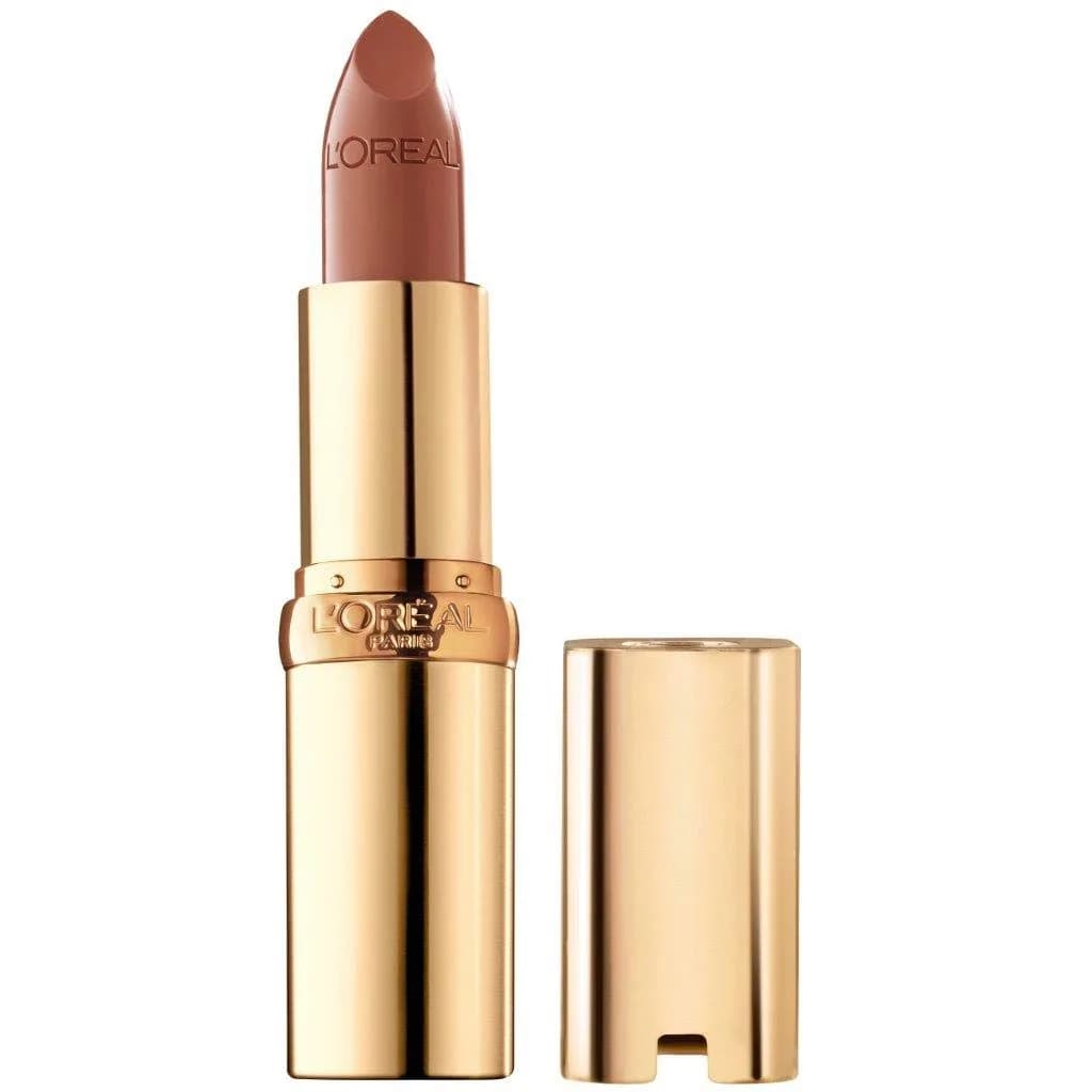 L'Oreal Paris Colour Riche Original Satin Lipstick in Organza | Hydrating Satin Finish, Nude Lipstick - main product image