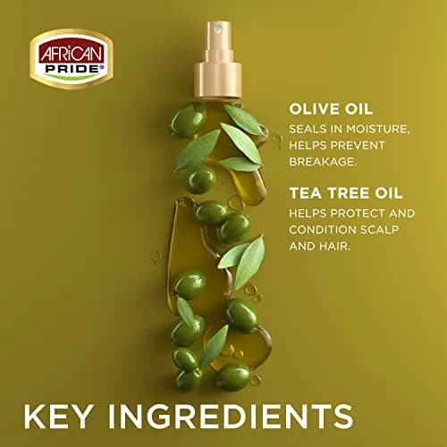 African Pride Olive Miracle Leave-In Conditioner (3 Pack) 12oz | Moisture & Breakage Prevention thumbnail 3