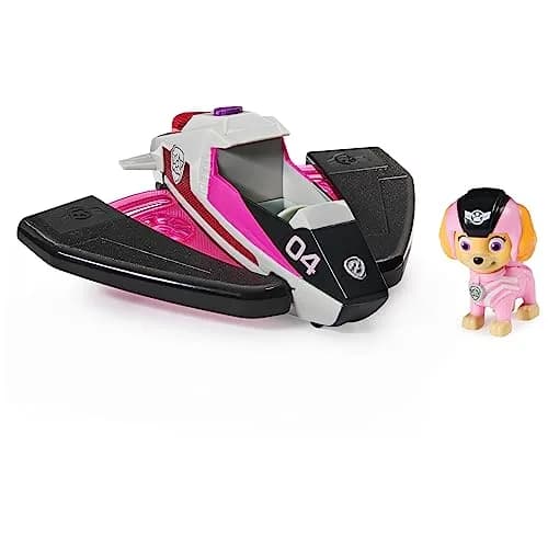 Paw Patrol Jet to the Rescue Skye Deluxe Transforming Vehicle Toy | Lights & Sounds, Skye Figure, Ages 3+ thumbnail 1