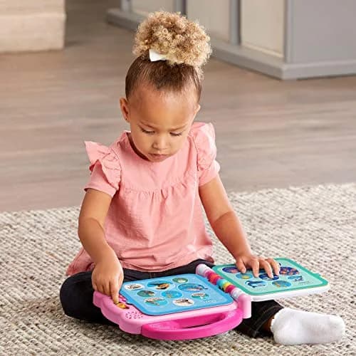 LeapFrog 100 Animals Book Pink | Bilingual Learning Toy with 12 Habitats & 3 Modes thumbnail 4