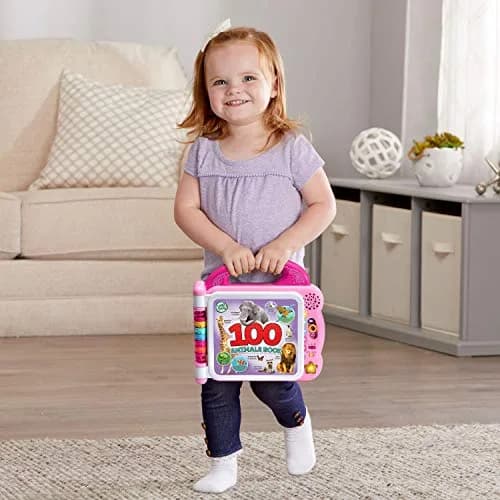 LeapFrog 100 Animals Book Pink | Bilingual Learning Toy with 12 Habitats & 3 Modes thumbnail 6