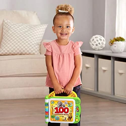 LeapFrog 100 Animals Book, Green | Bilingual English Spanish Learning Toy for 18+ Months thumbnail 6