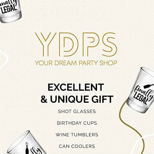 Your Dream Party Shop Black 1.75oz Shot Glasses Set | 12 Count, Modern Style thumbnail 6