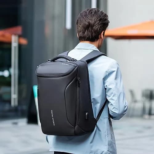 MARK RYDEN Business Backpack for Men, 17.3 Inch Laptop Backpack | Water Resistant with USB Port thumbnail 2