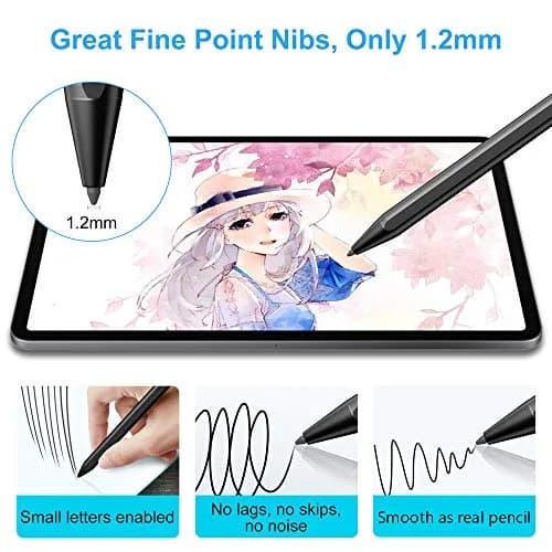 FOJOJO Stylus Pen for iPad 2026-2018 | Fast Charge, Palm Rejection, Precise Writing thumbnail 5