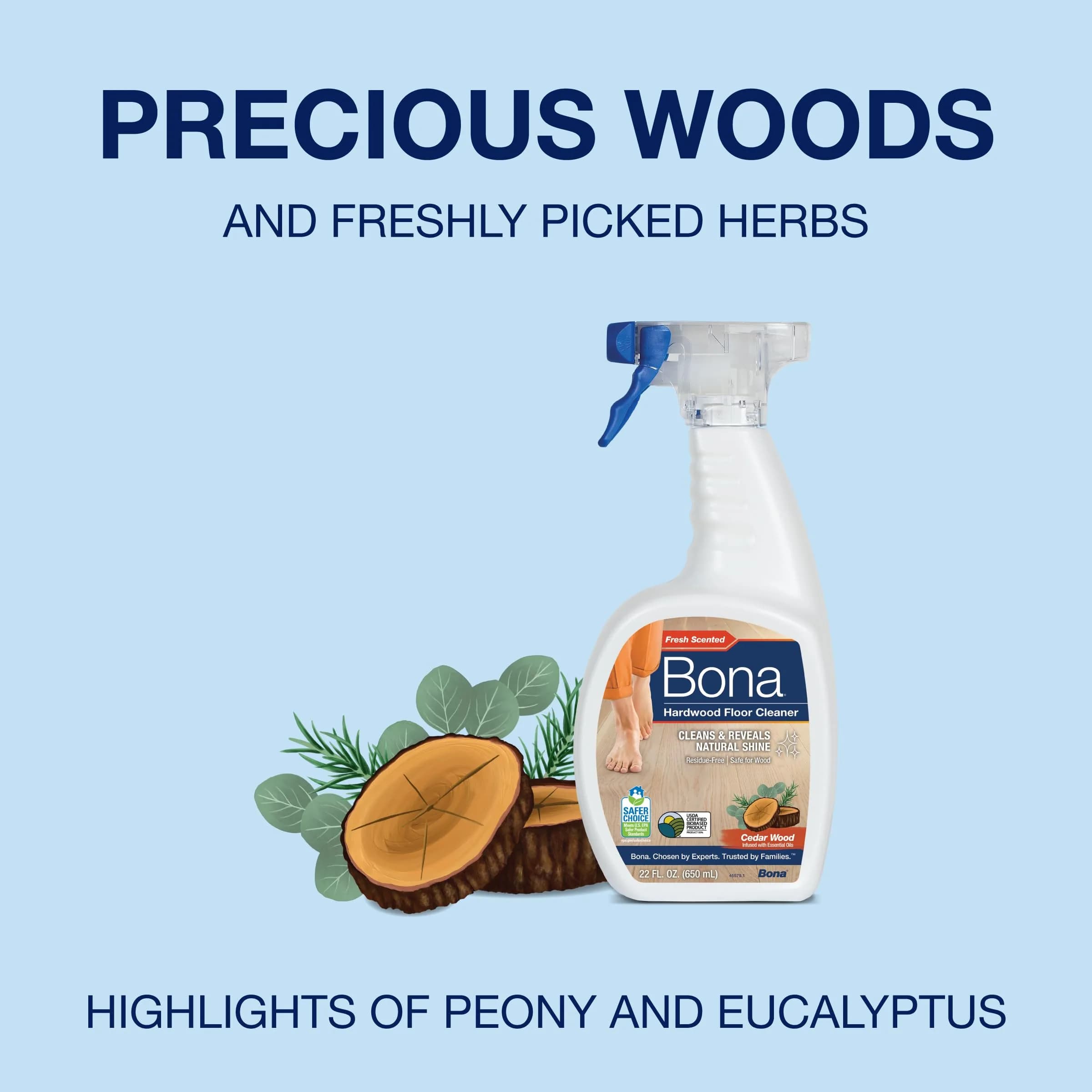 Bona Hardwood Floor Cleaner Spray, 32 fl oz (946 ml) | Residue-Free Formula for Spotless Shine - view 4