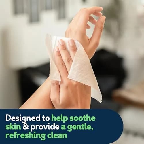 Cottonelle GentlePlus Flushable Wipes 42 Wipes per Pack (8 Packs Total) | Septic-Safe & Gentle for All Skin Types thumbnail 4