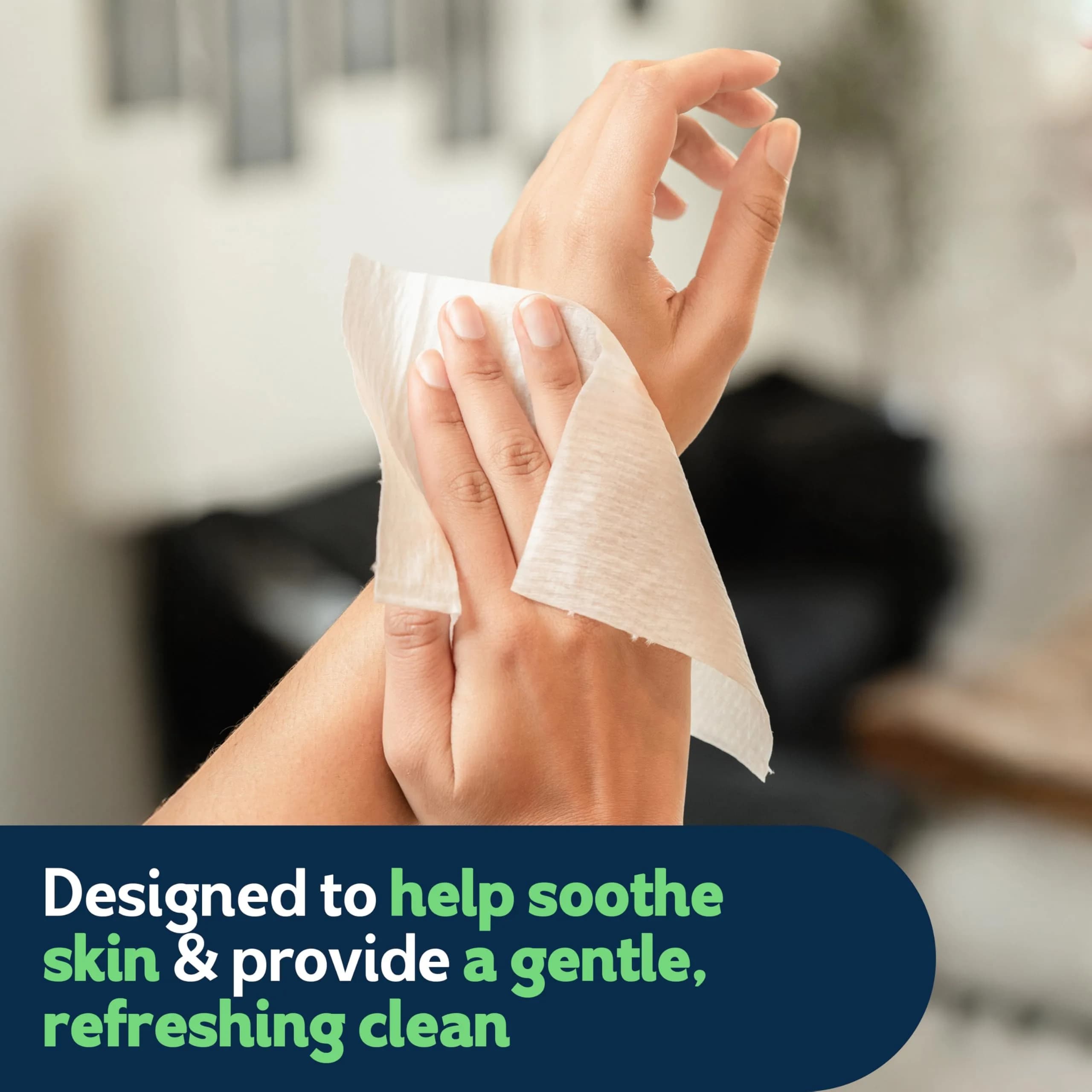 Cottonelle GentlePlus Flushable Wipes 42 Wipes per Pack (8 Packs Total) | Septic-Safe & Gentle for All Skin Types - view 4