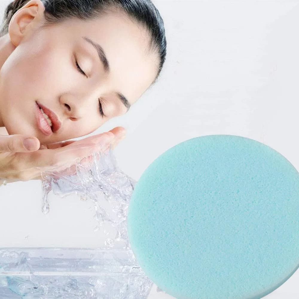 Tegelrying Blue 120 Count Compressed Facial Sponges | Professional Makeup Removal & Cleansing - view 6