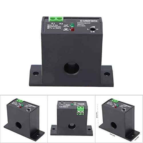 YWBL-WH AC Current Sensing Switch 0.2-30A | Self-Powered Relay for Electrical Panel Protection thumbnail 9