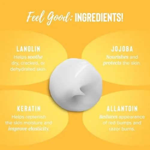 Coochy Shave Cream - Moisturizing Shave Lotion - Gentle Intimate Shaving Cream - For Bikini Area, Underarms, Legs & More - Rash-Free, Hydrating Formula - Peachy Keen, 12.5 oz thumbnail 4