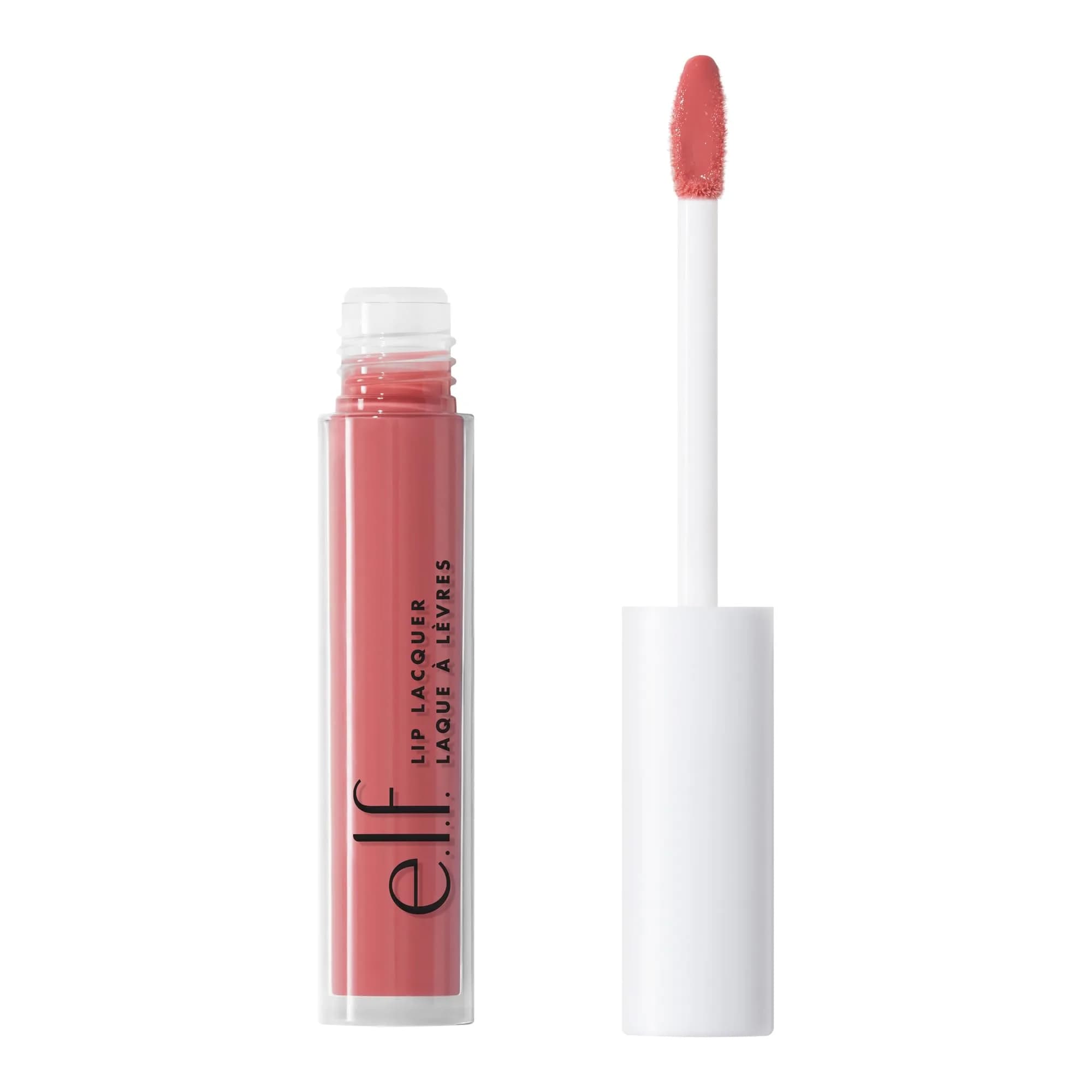 e.l.f. Lip Lacquer, Wild Rose | High-Shine, Non-Sticky, Vegan & Cruelty-Free Lip Gloss — Wild Rose