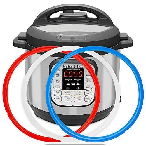ZoneFly Silicone Sealing Ring for Instant Pot 6 Qt | BPA FREE Food-Grade Silicone Replacement Gasket thumbnail 1