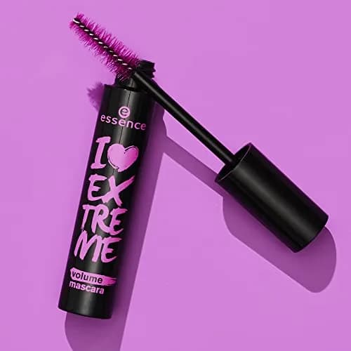 Essence Cosmetics I Love Extreme Volume Mascara Black 1.23 fl oz (36ml) | Flake-Free, Intense Black thumbnail 6