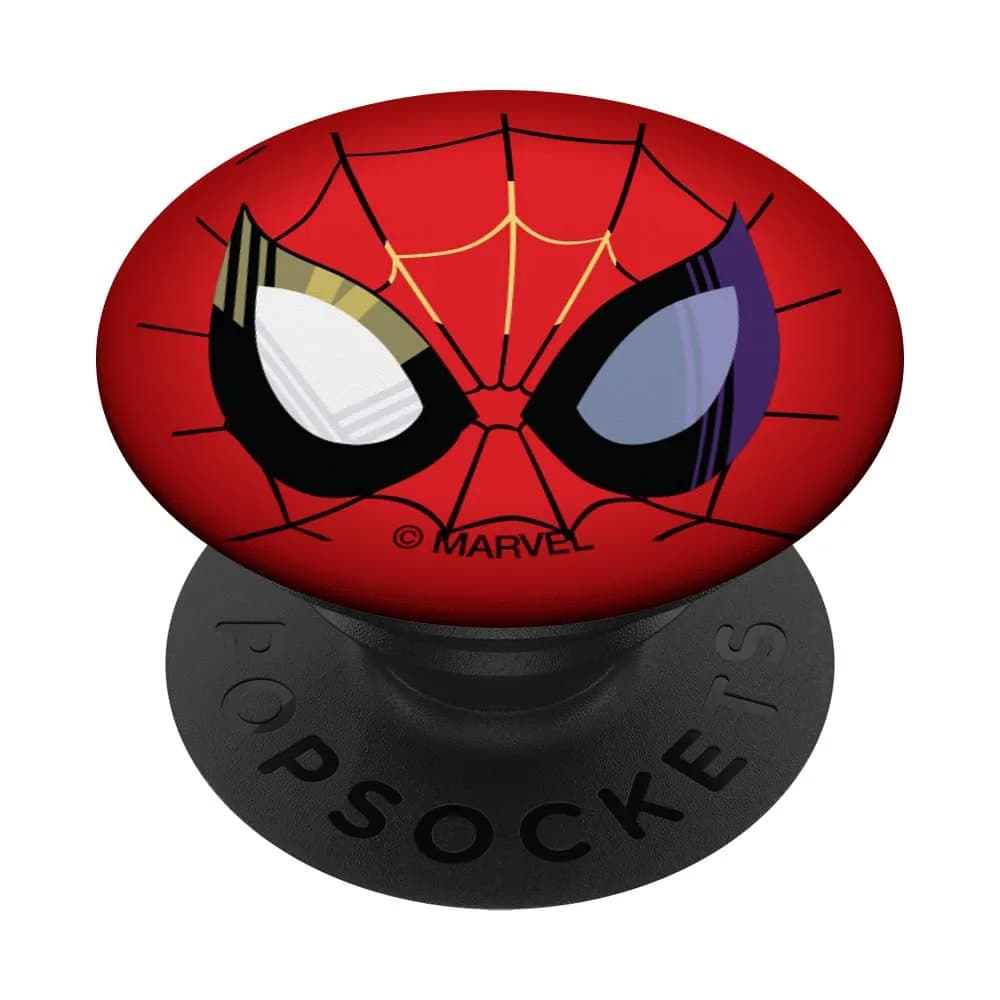 Marvel Spider-Man Peter Parker Super Hero Mask PopSockets Adhesive PopGrip | Official Marvel Merchandise
