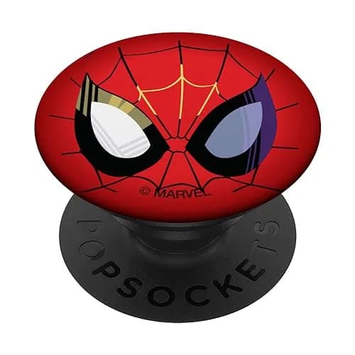 Marvel Spider-Man Peter Parker Super Hero Mask PopSockets Adhesive PopGrip | Official Marvel Merchandise thumbnail 1