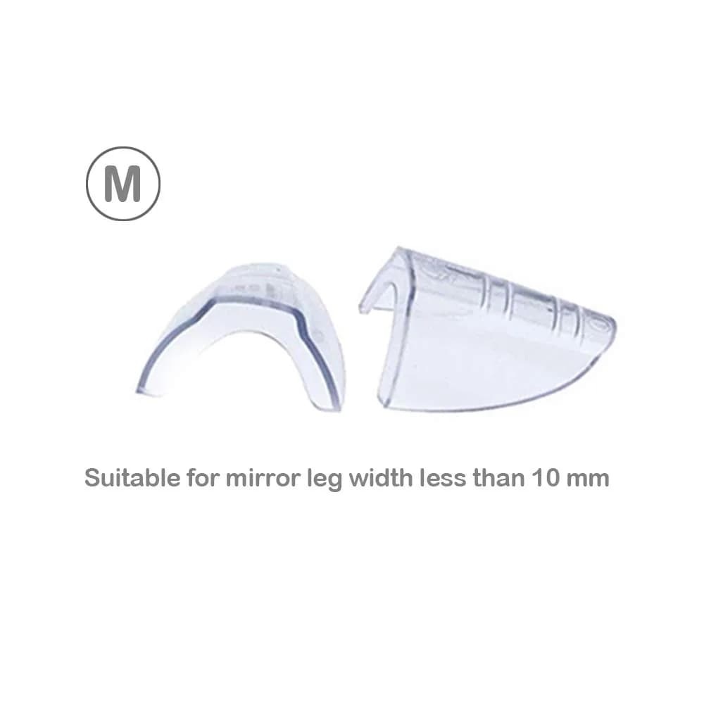 Korty Clear Flexible TPU Side Shields for Eyeglasses - 6 Pairs - view 2