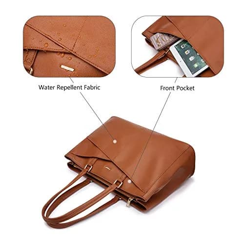 LOVEVOOK Laptop Tote Bag for Women 41.9 cm (16.5 Inch) | Professional Work & Office Bag thumbnail 4