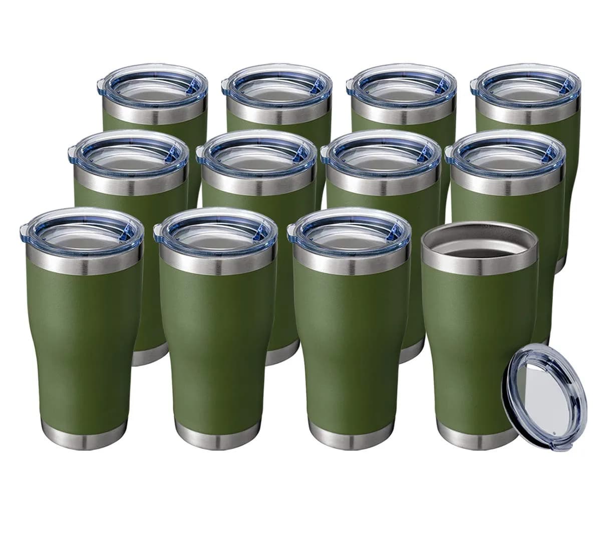 HASLE OUTFITTERS 20 oz Tumbler Bulk | Vacuum Insulated Stainless Steel Army Green — Army Green
