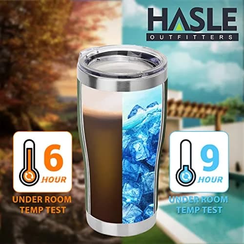 HASLE OUTFITTERS 20 oz Tumbler Bulk | Vacuum Insulated Stainless Steel Army Green thumbnail 5