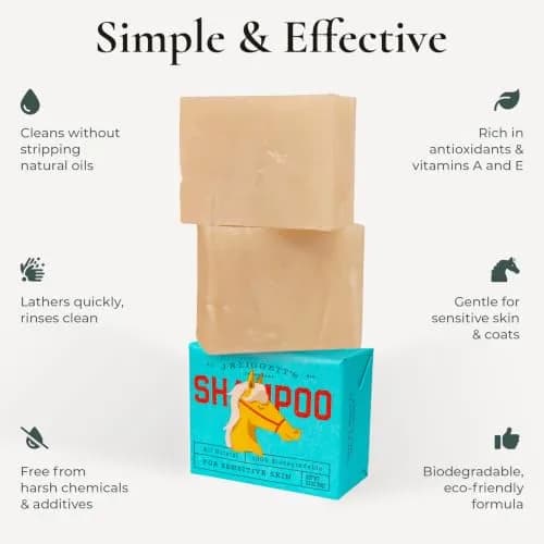 J·R·LIGGETT'S Horse Shampoo Bar 3.5 oz | Gentle, Detergent-Free Coat & Mane Cleanser thumbnail 3