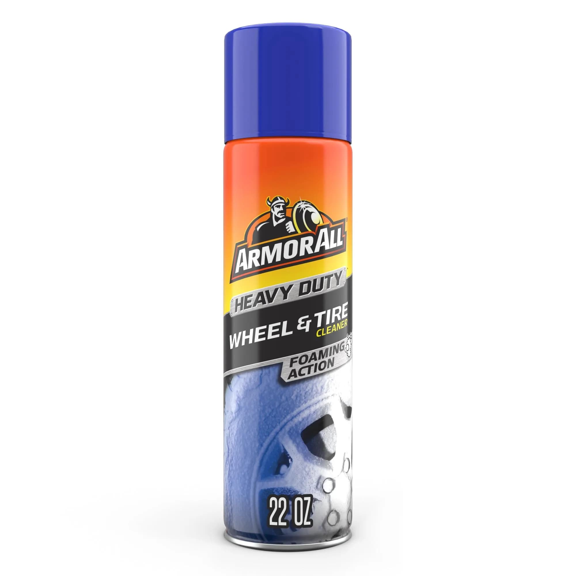 Armor All Heavy Duty Wheel and Tire Cleaner Spray 650ml (22 Fl Oz) | Color-Changing Foam for Brake Dust Removal - main product image