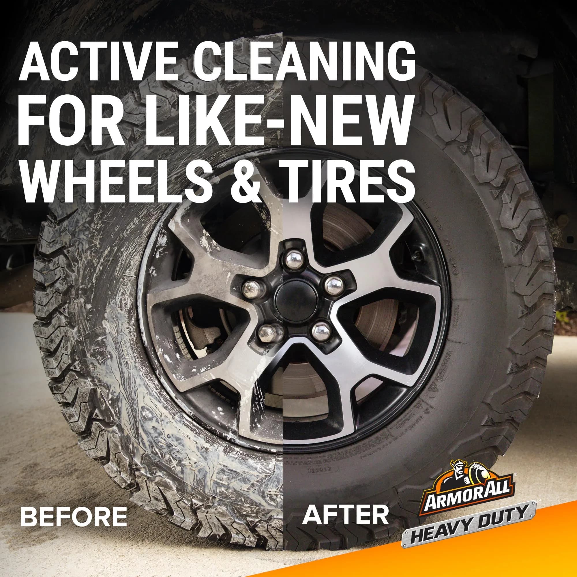 Armor All Heavy Duty Wheel and Tire Cleaner Spray 650ml (22 Fl Oz) | Color-Changing Foam for Brake Dust Removal - view 7