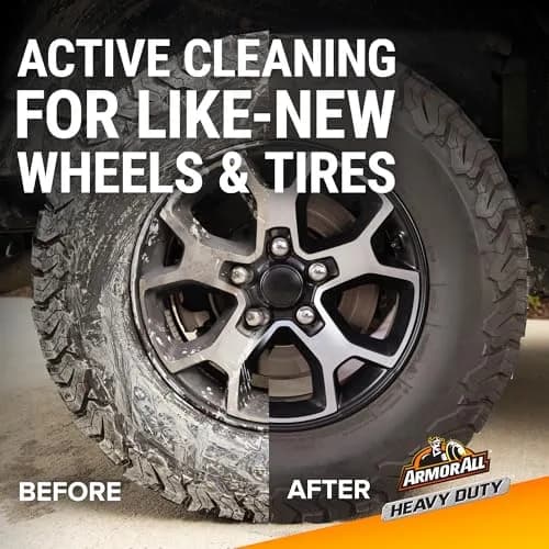 Armor All Heavy Duty Wheel and Tire Cleaner Spray 650ml (22 Fl Oz) | Color-Changing Foam for Brake Dust Removal thumbnail 7