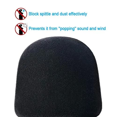 YOUSHARES Velvet-like Foam Windscreen for Blue Yeti X Mic | Reduces Plosives & Background Noise thumbnail 6