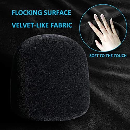 YOUSHARES Velvet-like Foam Windscreen for Blue Yeti X Mic | Reduces Plosives & Background Noise thumbnail 2