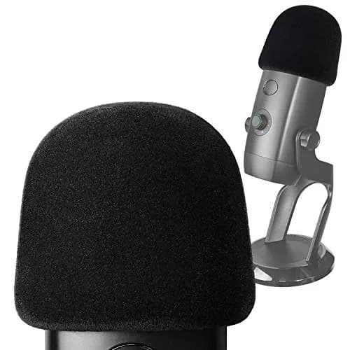 YOUSHARES Velvet-like Foam Windscreen for Blue Yeti X Mic | Reduces Plosives & Background Noise thumbnail 3